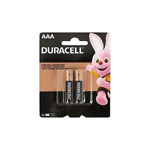 Pilha Duracell Alcalina Com 2un Aaa2 Pequena