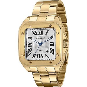 Relógio Masculino Mondaine Analógico Clássico 78624GPMVDA2 - Dourado