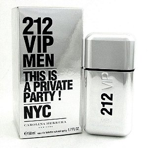 Perfume Masculino Carolina Herrera 212 VIP For Men 50ml EDT