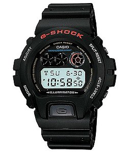 Relógio Masculino Casio G-Shock DW6900-1VDR Preto