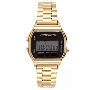 Relógio Feminino Mormaii Digital MOJH02AB/4P Dourado