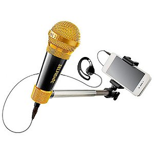 Selfie Mic Estrela Preto