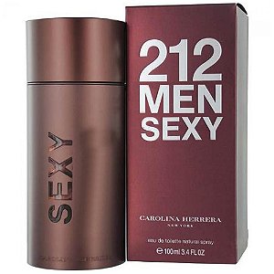 Perfume Masculino 212 Men Sexy Edt Carolina Herrera 100ml