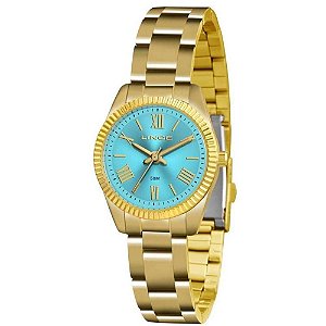 Relógio Feminino Lince Mesh Lrg4492l A3kx - Dourado