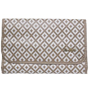 Necessaire Ruby´s de Rocambole Nec-060y - Bege/Branco