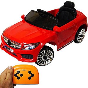 Mini Carro Elétrico Importway Mercedes Vermelho BW-007 - Bivolt