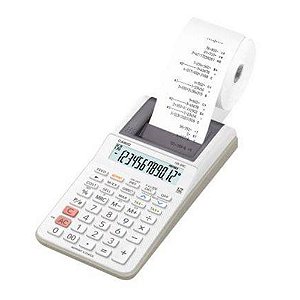 Calculadora Casio com Bobina 12 Dígitos HR-8RC-WE - Branca