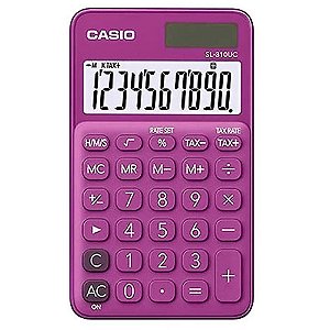 Calculadora Casio de Bolso 10 Dígitos SL-310UC-RD - Pink