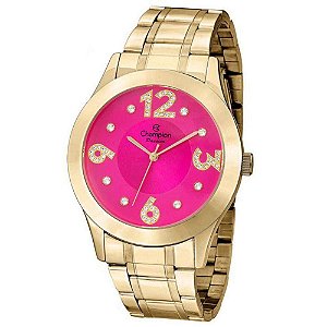Relógio Feminino Champion Analógico CN29178L - Dourado