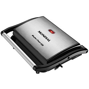 Press Grill Mondial Master Press PG-01 Inox/Preto - 127V