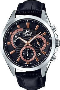 Relógio Masculino Casio Edifice EFV-580L-1AVUDF Prata/Preto