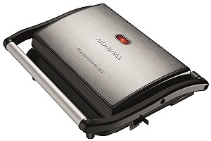 Press Grill Mondial Master Press PG-01 Inox/Preto - 220V