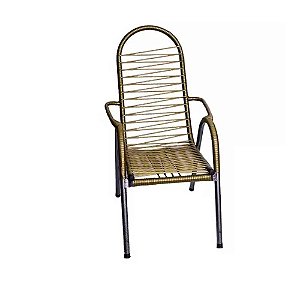 Cadeira de Fio Big Cadeiras Super Luxo - Ouro