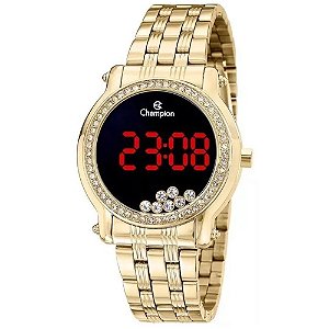 Relógio Feminino Champion Digital CH48055H - Dourado