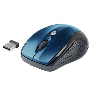 Mouse sem Fio C3Tech M-W012BL II - Azul
