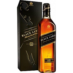 Whisky Johnnie Walker 12 Anos Black Label - 1 Litro