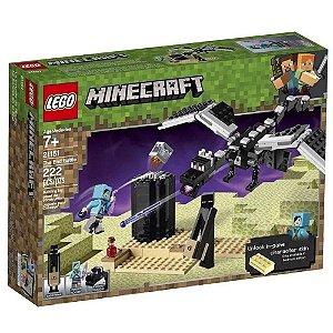 Batalha Final Lego Minecraft 222 Peças - 21151