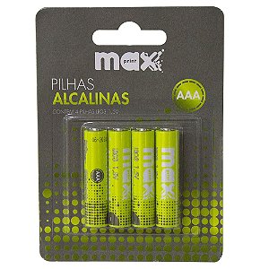 Pilha Alcalina AAA Maxprint 756362 - Verde