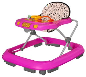 Andador Infantil Tutti Baby Safari Musical 0200330 - Rosa