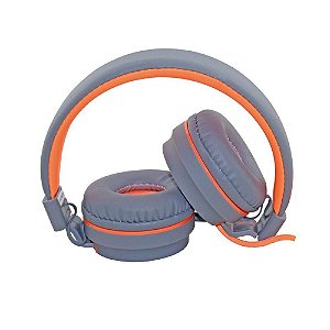 Headset Neon HS-106 com fio OEX - Laranja