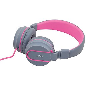 Headset Neon HS-106 com fio OEX - Rosa