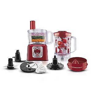 Multiprocessador 7 em 1 Multichef MP74 Arno Vermelho - 220V