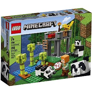 LEGO Minecraft - A Creche dos Pandas 204 Peças - Ref.21158