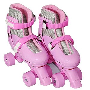 Patins 4 Rodas Importway Classico 35/38 BW016R - Rosa