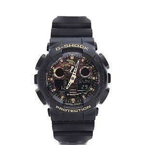 Relógio Masculino Casio G-Shock GA-100CF-1A9DR - Preto