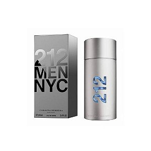 Perfume Masculino Carolina Herrera 212 MEN NYC - 200ml