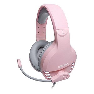 Headset Gamer OEX Pink Fox HS414 - Rosa
