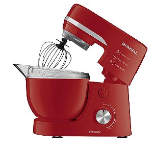 Batedeira Planetária Mondial 700W BP-01P-R Vermelho - 127V