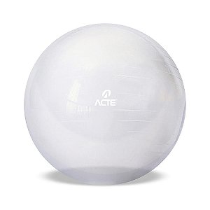 Bola De Ginastica Acte Gym Ball 65cm T9-T - Transparente