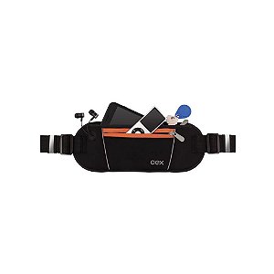 Pochete OEX Sport Move PO200 - Preto/Laranja