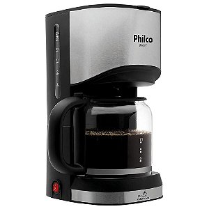 Cafeteira Philco PH17 Inox/Preto - 220V