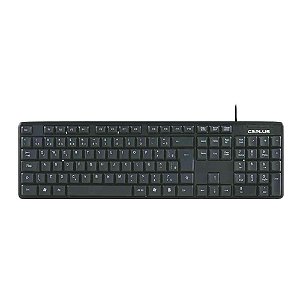 Teclado USB com Fio C3Tech KB-15 - Preto