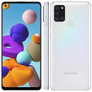 Smartphone Samsung Galaxy A21s 64GB SM-A217M - Branco