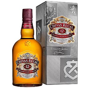 Whisky Chivas Regal Blended Scotch 12 Anos - 1L