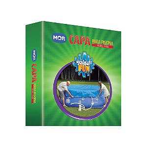 Capa para Piscina MOR Splash Fun 9000L Azul - Ref.1418