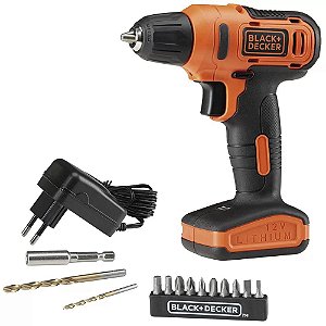 Parafusadeira/Furadeira Black+Decker LD12S - Bivolt