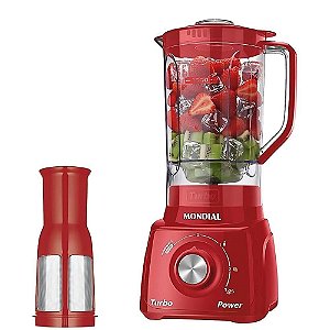 Liquidificador Mondial Turbo Power L-99-FR Vermelho - 220V