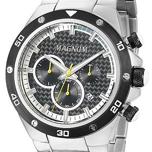 Relógio Masculino Magnum Analógico MA34281Y - Prata