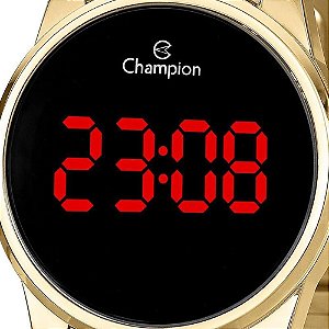Relógio Champion Feminino Digital CH40115H Dourado