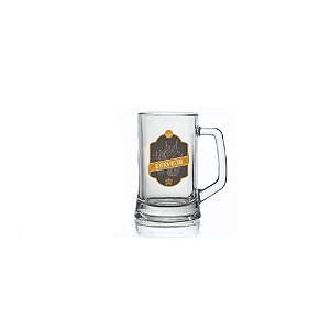 Caneca P/ Chopp 350ml Medieval 36950 - Amarelo