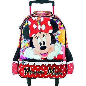 Mochila Escolar de Carrinho Xeryus Its All About Minnie Mouse