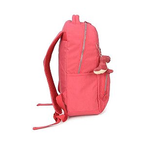 Mochila Escolar Luxcel UP4YOU Salmão Crinkle - MJ48683UP