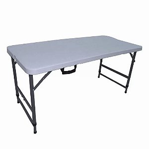 Mesa de Camping Dobrável Importway 183x76cm - IWMCD-18376