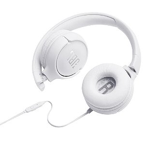 Headphone JBL Tune 500 Pure Bass Sound - Branco