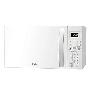 Micro-Ondas Philco 20L PMO23BB Espelhado/Branco - 127V