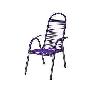 Cadeira de Fio Big Cadeiras Super Luxo - Roxo